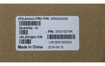 Lenovo 5R60Q94008 D-Abd., Gummi, B 81H0