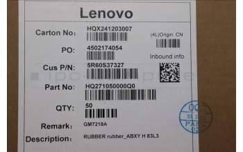 Lenovo 5R60S37327 rubber_ABXY H 83L3