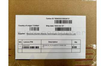 Lenovo 5S58C22235 TB310XU Gr_ R_Cover&*S101-CH4081-000 CS
