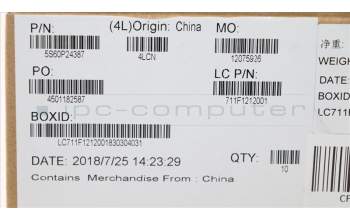 Lenovo 5S60P24387 SHIELD SHIELD L80YY DDR4 SHIELDING