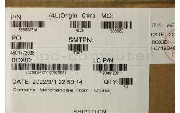 Lenovo 5S60S36614 DIMM SHIELDING L 82TU