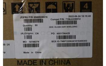 Lenovo 5S60S36616 DIMM SHIELDING C 82SB