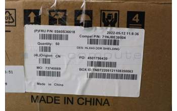 Lenovo 5S60S36618 DIMM SHIELDING C 21DJ