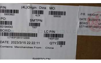 Lenovo 5S60S36623 DIMM SHIELDING L 82WK