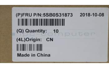 Lenovo 5SB0S31873 Speaker C 81JL R+L