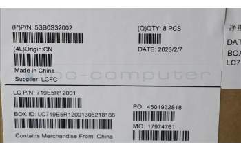 Lenovo 5SB0S32002 Speaker L 82YT (L+R)