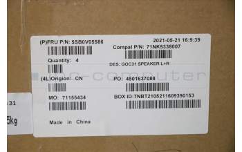 Lenovo 5SB0V05586 JBL AW 3W Speaker