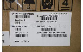 Lenovo 5SB0V05588 AIO360 24 JBL 3W Speaker