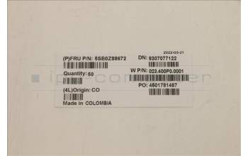 Lenovo 5SB0Z88672 SPEAKERINT FRU SPEAKERINT Speaker, Golem