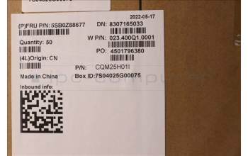 Lenovo 5SB0Z88677 SPEAKERINT FRU SPK WWAN_2509Fenrir_ICT