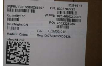 Lenovo 5SB0Z88697 FRU SPEAKERINT SPEAKER 13W G3