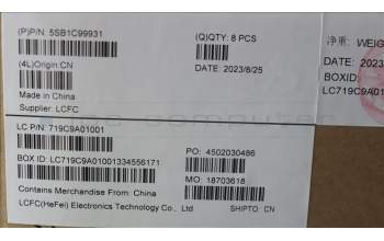 Lenovo 5SB1C99931 SPEAKERINT FRU Speaker E14G3 1224 Veco