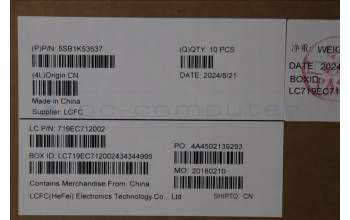 Lenovo 5SB1K53537 FRU SPK 78014Prox 40131609 YC