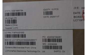 Lenovo 5SB1M85784 CS24 SPK,P16s,3209T30E,YC