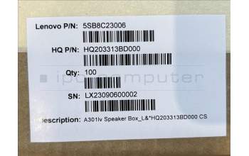 Lenovo 5SB8C23006 A301lv Speaker Box_L&*HQ203313BD000 CS
