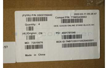 Lenovo 5SE0Y56442 Lift Swivel stand,BLK,Net,HH