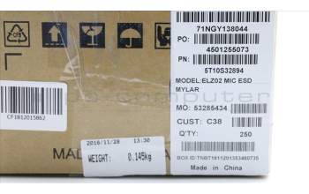 Lenovo 5T10S32894 MIC ESD MYLAR C 81J7