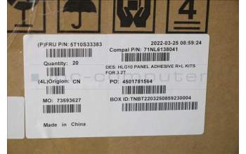 Lenovo 5T10S33383 TAPE Removable Tape C 82S9 3.2T