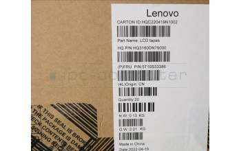 Lenovo 5T10S33386 Removable Tape H 21CY_(L+R)*5_flat