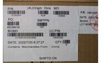 Lenovo 5T10S33510 Removable Tape L 82U9