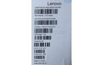 Lenovo 5T11H77970 Removable Tape H 83NC O 1.9K