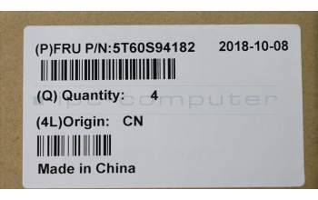 Lenovo 5T60S94182 TOUCHPAD Touchpad C 81J7 w/FFC Cooper