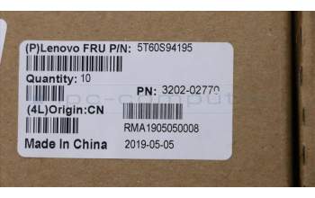 Lenovo 5T60S94195 TouchPad B 81K9 W/cable MGR