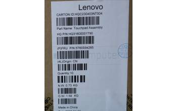 Lenovo 5T60S94285 TOUCHPAD TouchPad H 82YL STGY