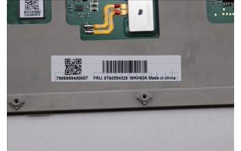 Lenovo 5T60S94325 Force pad 21Q5 w/FFC,Luna Grey