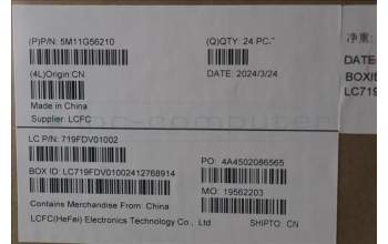 Lenovo 5T61L79155 TOUCHPAD CS23 MSY-1,FP,PMX