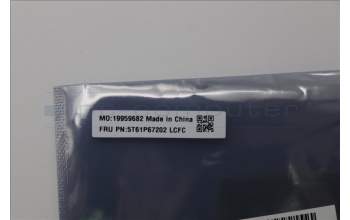 Lenovo 5T61P67202 CS22_3+2bCP,Glass like Mylar,Synaptics PCB,Black,Non-NFC,SOVP&MP,Transimage