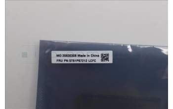 Lenovo 5T61P67212 CS22_3+2bCP,Glass like Mylar,Elan PCB,Black,Non-NFC,SOVP&MP,Sunrex