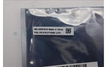 Lenovo 5T61P74300 TOUCHPAD CS25_CP,MLR,BK,NONFC,TRI,EL