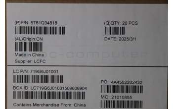 Lenovo 5T61Q34818 CS25 Alloy Forcepad