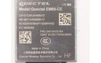 Lenovo 5W10V25794 WIRELESS Wireless,WAN,QTL,EM05 CAT4