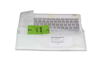 60.MKEN7.003 original Acer keyboard incl. topcase DE (german) black/white