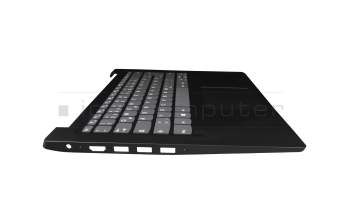 600KCT10 original Lenovo keyboard incl. topcase DE (german) grey/black