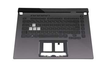 6036B0293601 original Asus keyboard incl. topcase DE (german) black/anthracite with backlight