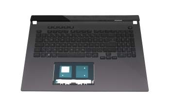 6036B0293901 original Asus keyboard incl. topcase DE (german) black/grey with backlight