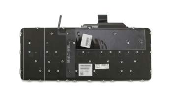 6037B0120104 original Inventec keyboard DE (german) black with backlight