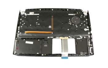 6037B0154104 original Acer keyboard incl. topcase DE (german) black/black with backlight