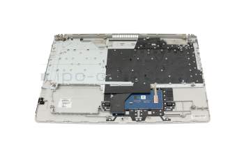 6037B0212204 original IEC keyboard incl. topcase DE (german) silver/silver (PTP)