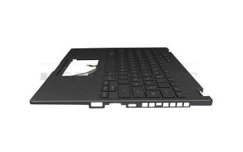 6053B1886901 original Asus keyboard incl. topcase DE (german) black/black with backlight