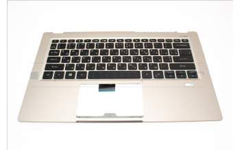 Acer 6B.A10N8.009 COVER.UPPER.GOLD.W/KB.UKRAINIAN.BL