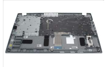 Acer 6B.A1DN2.015 COVER.UPPER.SILVER.W/KB.SWISS.BL