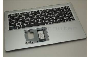 Acer 6B.A1DN2.047 COVER.UPPER.SILVER.W/KB.SWISS-GER