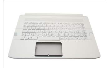 Acer 6B.C4HN1.022 COVER.UPPER.WHITE.W/KB.SWISS-GER.BL/ANT*2