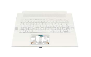 6B.C6XN7.011 original Acer keyboard incl. topcase DE (german) white/white with backlight