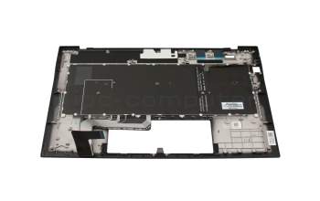 6B.H98N7.011 original Acer keyboard incl. topcase DE (german) black/blue/black with backlight