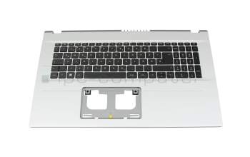 6B.K9ZN2.014 original Acer keyboard incl. topcase DE (german) black/silver